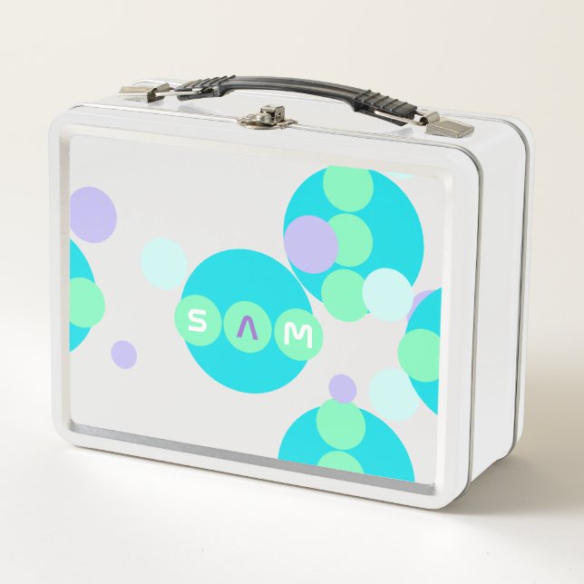 Baby Space to personalise 3 Letters Lunchbox (Front)