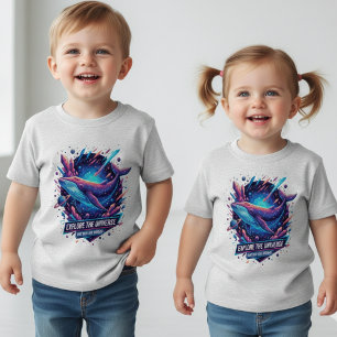 Baby Space Whale Explore The Universe Tee