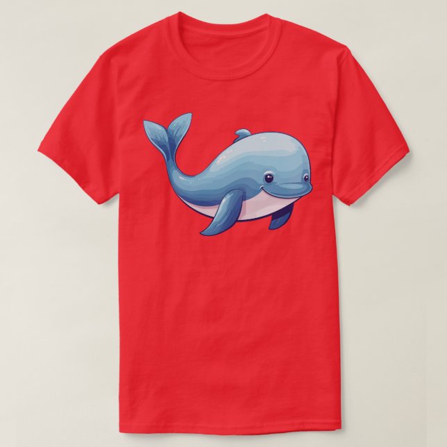 Baby sperm whale 1 T-Shirt (Design Front)