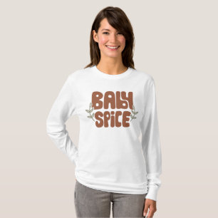 Baby Spice Autumn Retro Style Floral T-Shirt
