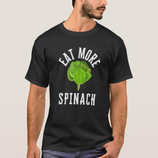 Baby Spinach Organic Spinach And Kale Vegetarian V T-Shirt
