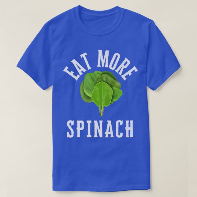 Baby Spinach Organic Spinach And Kale Vegetarian V T-Shirt (Design Front)