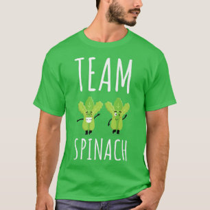 Baby Spinach Organic Spinach And Kale Vegetarian V T-Shirt
