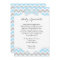 Baby Sprinkle Blue Bow tie baby shower invites