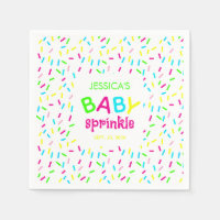 Baby Sprinkle Colourful Rainbow Sprinkles Shower 