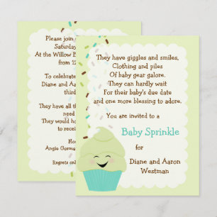 Baby Sprinkle Gender Neutral Invitation