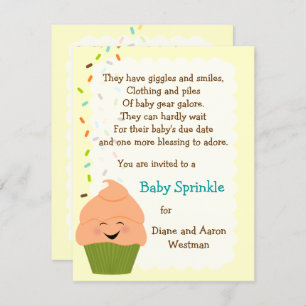 Baby Sprinkle Gender Neutral Invitation