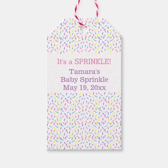 Baby Sprinkle Gift Tag (Front)
