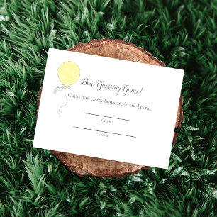 Baby Sprinkle Guessing Game Baby Shower Enclosure Card