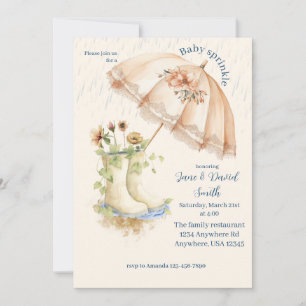 Baby Sprinkle Invitation