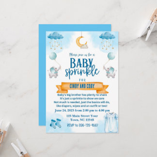 Baby Sprinkle Invitation