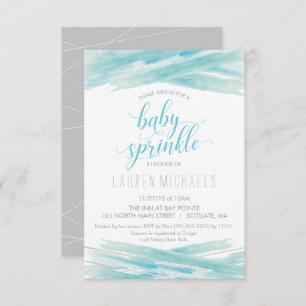 Baby Sprinkle Invitation - Customise Invite, Baby