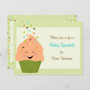 Baby Sprinkle Invitation in Gender Neutral Brights