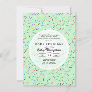 Baby Sprinkle Invitations