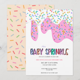 Baby Sprinkle Invitations
