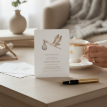 Baby sprinkle minimal watercolor baby shower