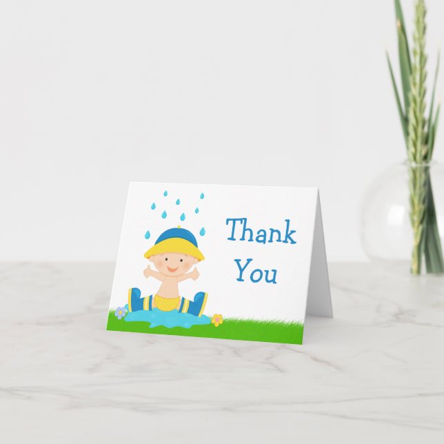 Baby Sprinkle Thank You Card (Front)