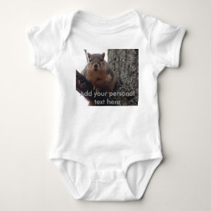 Baby squirrl is looking at you bodysuit