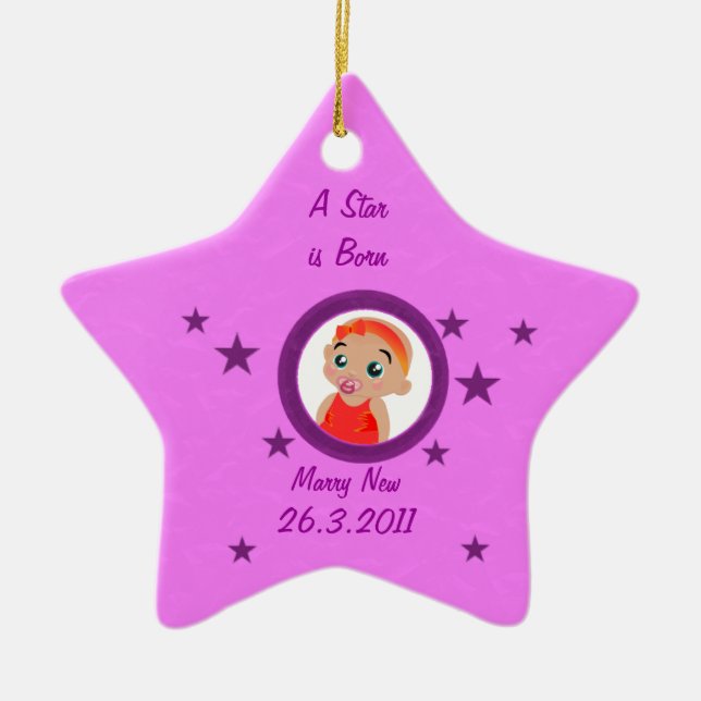 Baby Star Ornaments (Front)