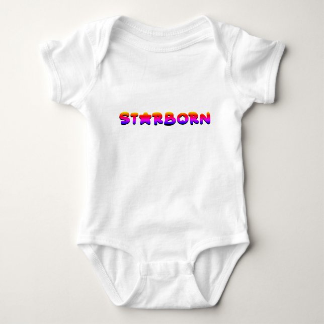 Baby starborn  bodysuit (Front)