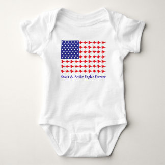 Baby Stars & Strike Eagles Forever One Piece Bodysuit