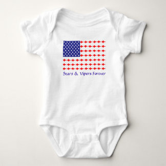Baby Stars & Vipers Forever One Piece Bodysuit