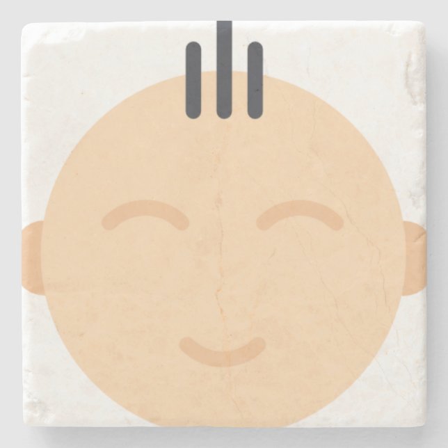 baby stone coaster (Front)