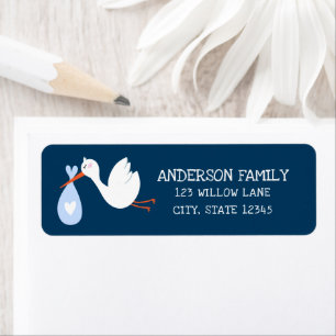 Baby Stork Return Address