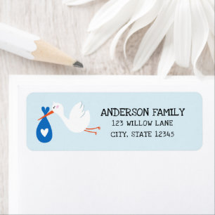 Baby Stork Return Address