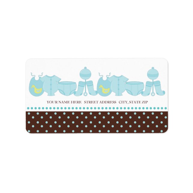 Baby Stuff Address Labels (Front)