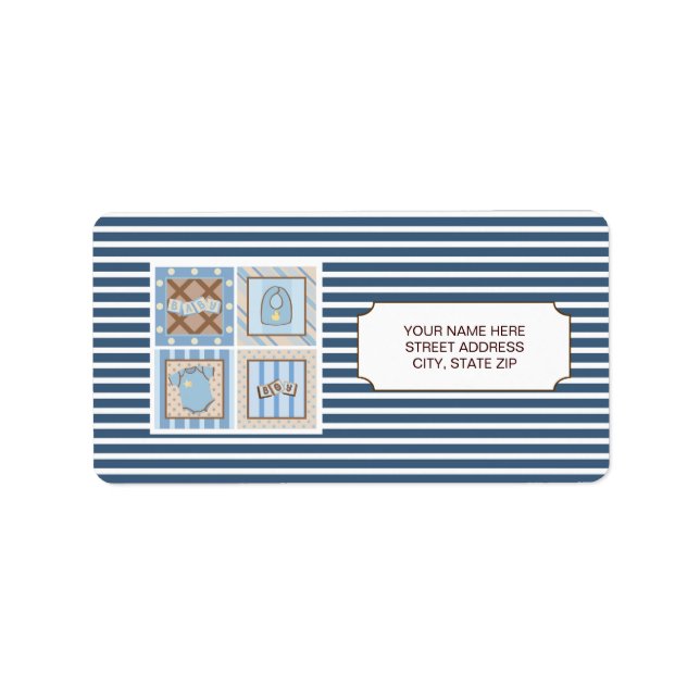 Baby Stuff Address Labels (Front)