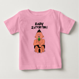 Baby Sumo Wrestler Organic T-Shirt
