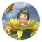 Baby Sunflower Fairy with Summer Background