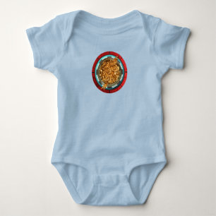 Baby Superhero Ironman Food Arc Reactor Bodysuit