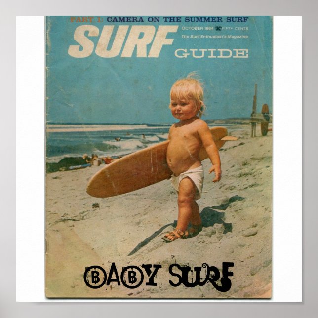 baby surf, baby surf poster (Front)