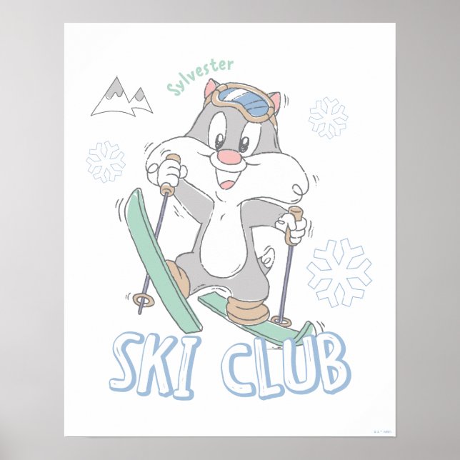 Baby SYLVESTER™ Ski Club Poster (Front)