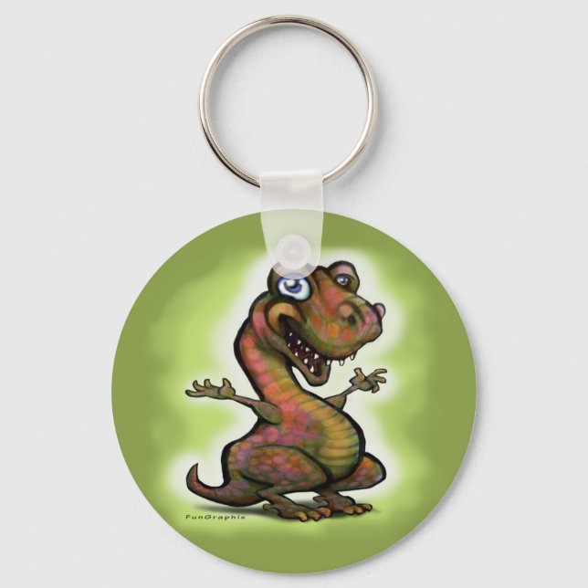 Baby T-Rex Key Ring (Front)