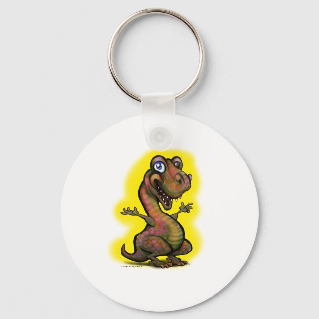 Baby T-Rex Key Ring (Front)