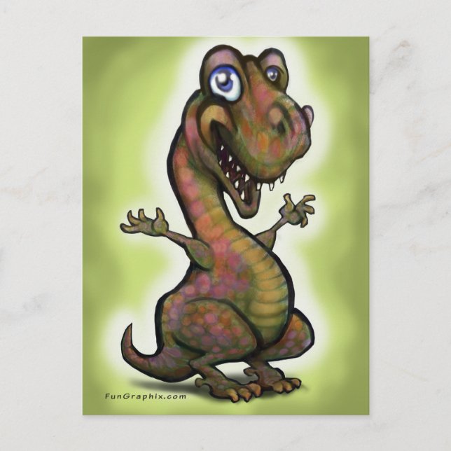 Baby T-Rex Postcard (Front)