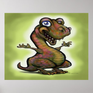Baby T-Rex Poster