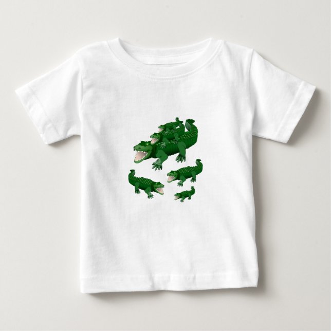 Baby T-Shirt Alligator (Front)