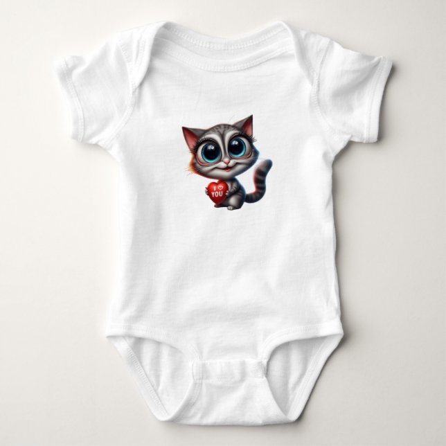 Baby t-shirt  bodysuit (Front)