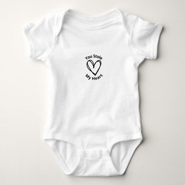 Baby t-shirt bodysuit (Front)