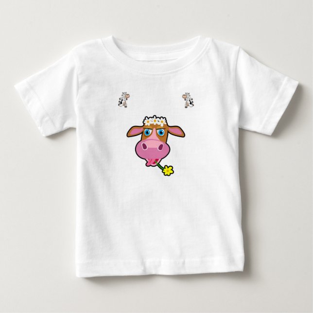 Baby T-Shirt Cow (Front)