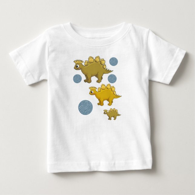 Baby T-Shirt Dinosaur (Front)