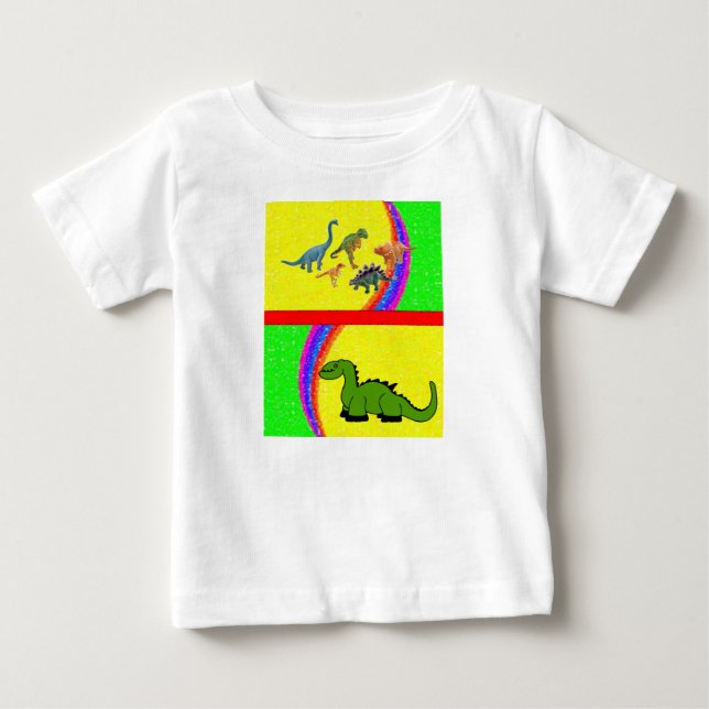 Baby T-Shirt Dinosaur (Front)
