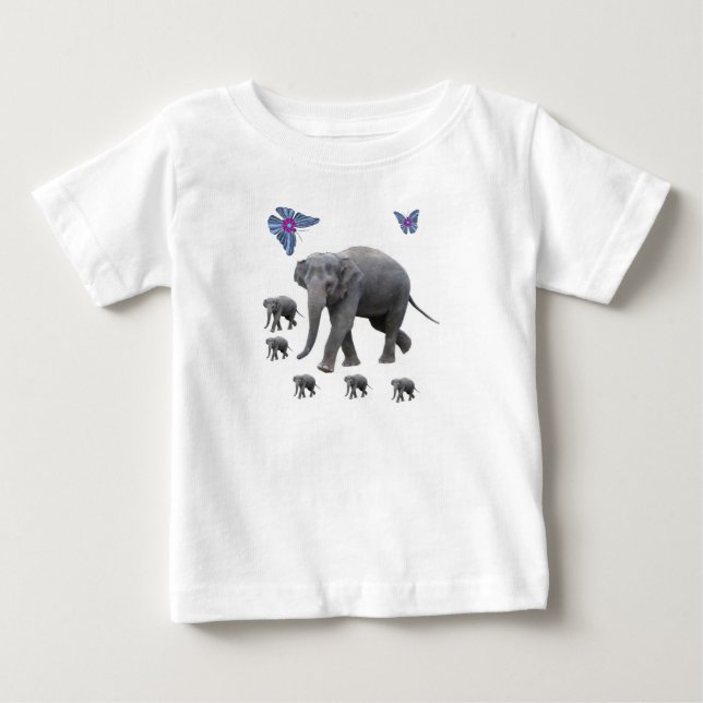 Baby T-Shirt Elephant (Front)