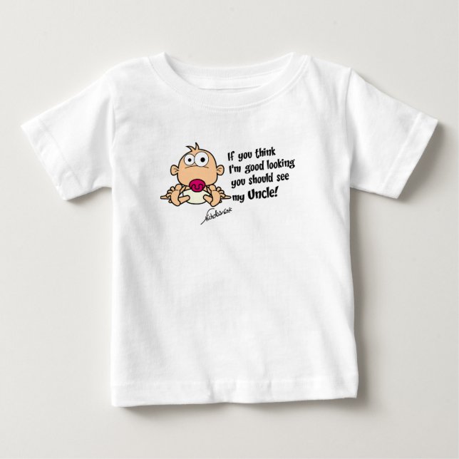 Baby t-shirt from uncle (Front)