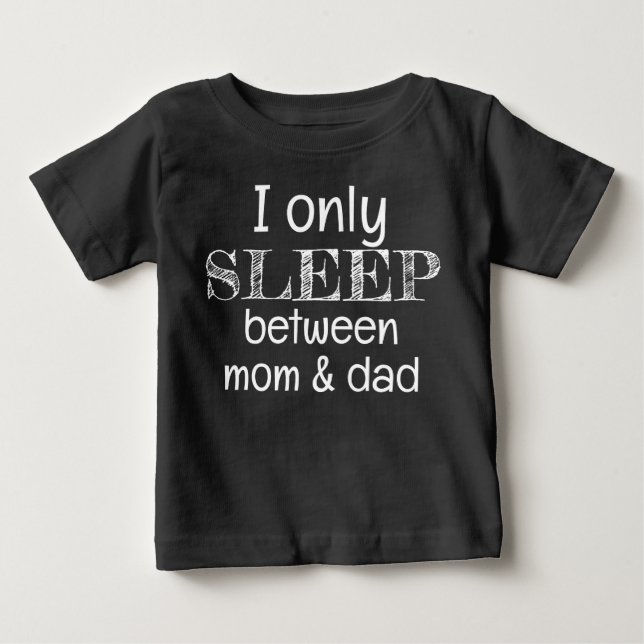 baby t-shirt funny humour custom name (Front)