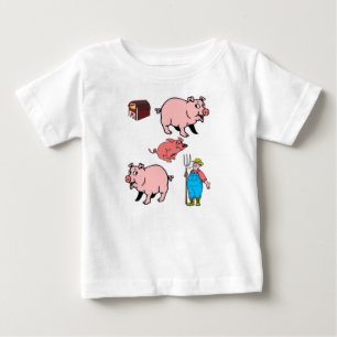 Baby T-Shirt Pig